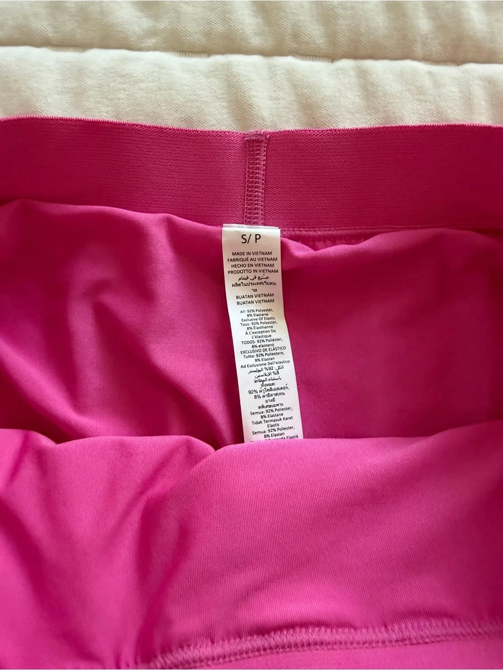ALO Yoga Hot Pink Pleated Skater Skirt